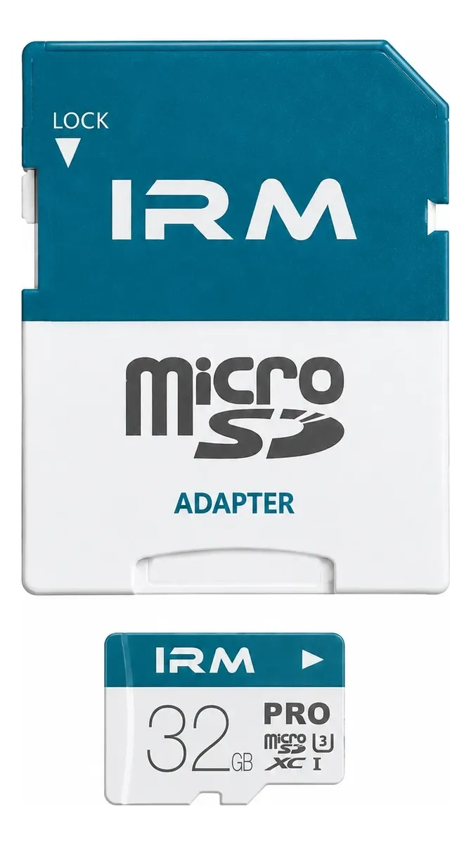 TARJETA MICRO SDHC 32GB CLASE 10 CON ADAPTADOR SD ALTA VELOCIDAD - 1
