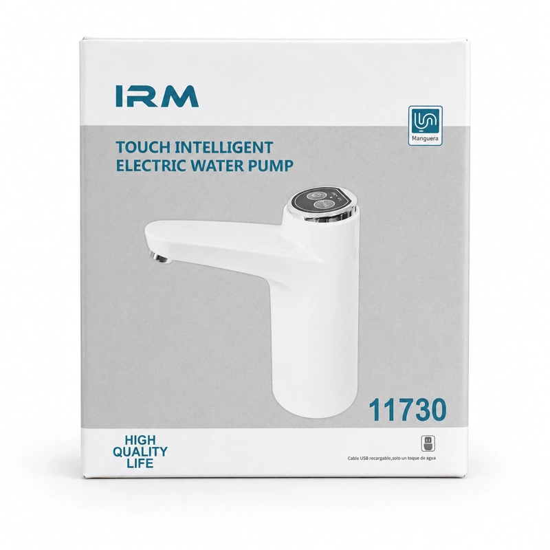 DISPENSADOR DE AGUA ELE CTRICO PORTATIL USB PARA BOTELLON RECARGABLE BLANCO - 7
