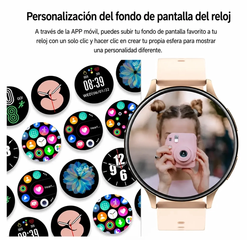 SMARTWATCH DEPORTIVO ACTIVE2 BLUETOOTH PANTALLA HD COMPATIBLE ANDROID Y IPHONE - 6