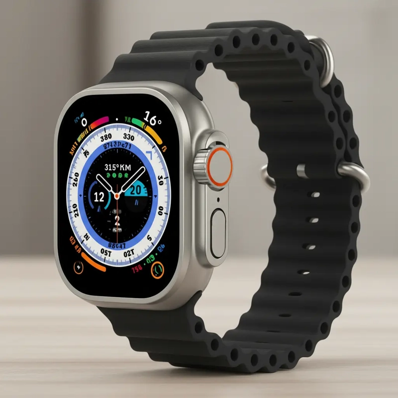 SMARTWATCH CON PANTALLA 2.01 PULGADAS Y LLAMADAS BLUETOOTH COMPATIBLE CON ANDROID Y CON IPHONE - 3