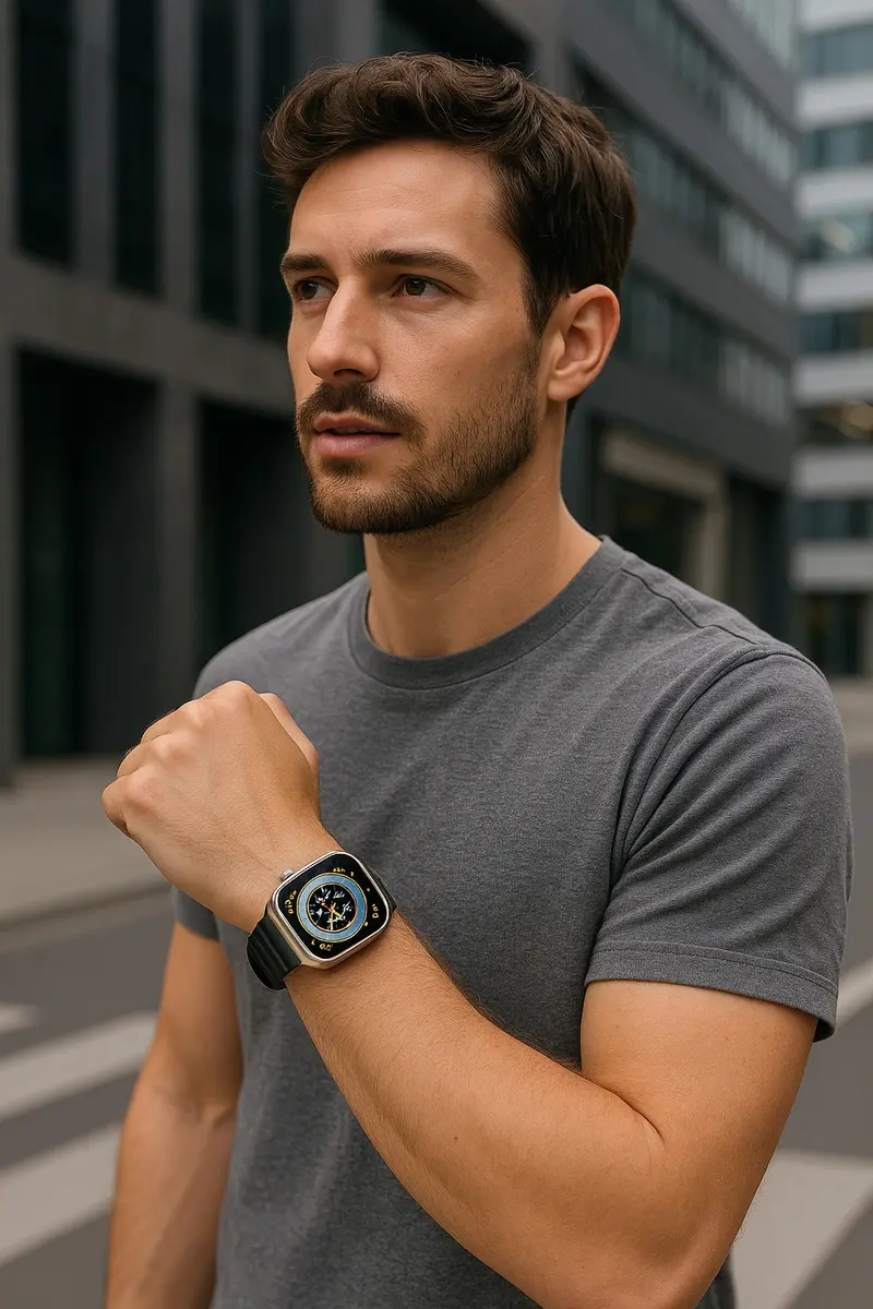 SMARTWATCH CON PANTALLA 2.01 PULGADAS Y LLAMADAS BLUETOOTH COMPATIBLE CON ANDROID Y CON IPHONE - 5