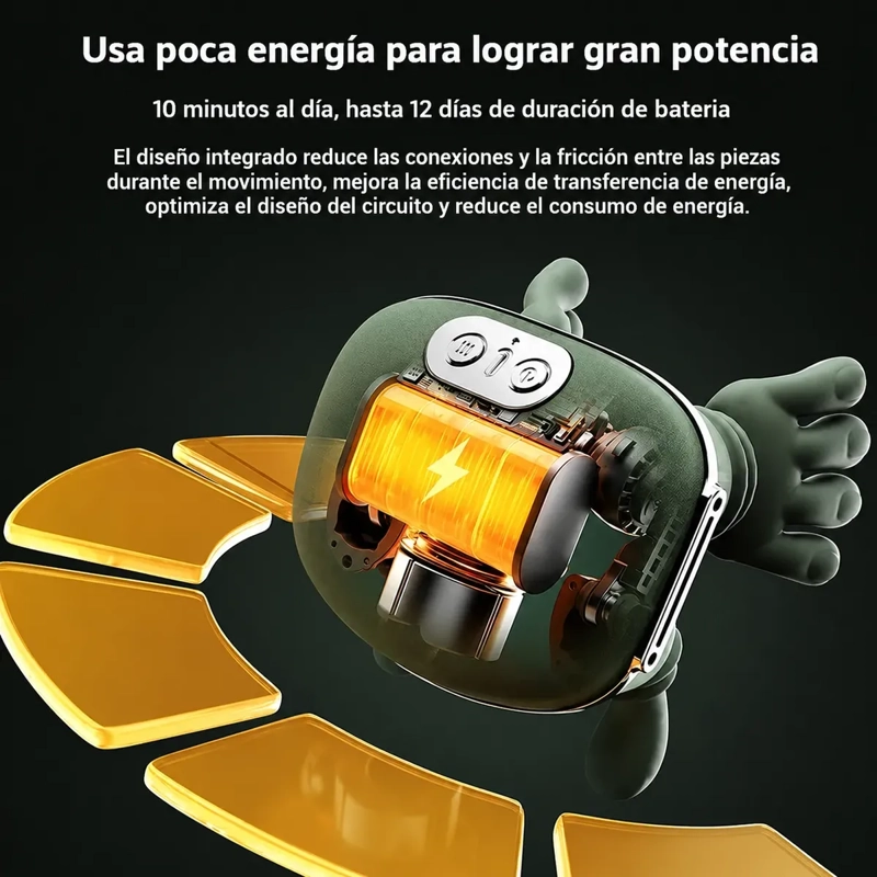 MASAJEADOR RECARGABLE PARA TENSION CERVICAL CUELLO Y HOMBROS PORTATIL - 3