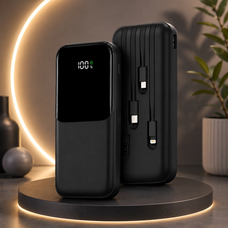 BATERÍA EXTERNA POWER BANK 20000MAH CARGA RÁPIDA PD 3.0 22.5W PORTÁTIL - 3