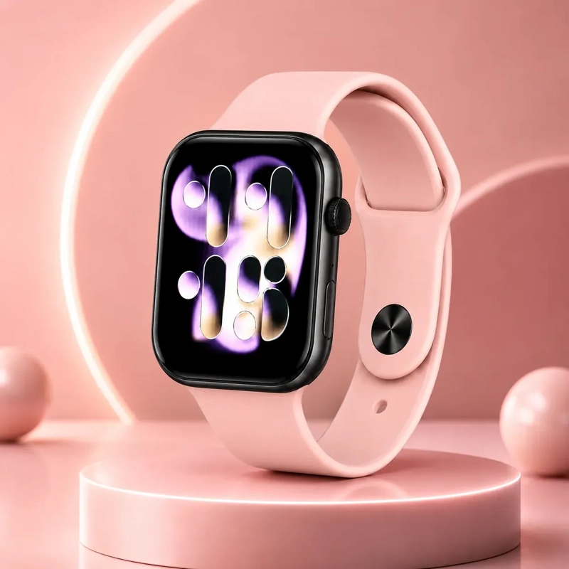 KIT SMARTWATCH BLUETOOTH CON 7 CORREAS Y AUDIFONOS INALAMBRICOS - 3
