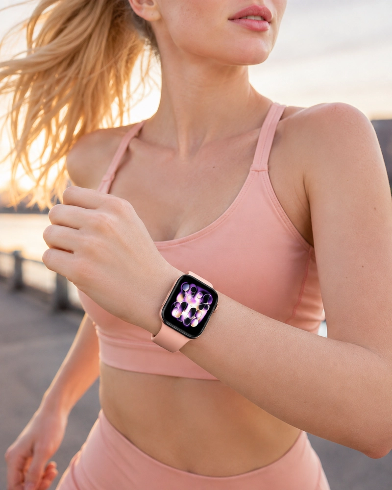 KIT SMARTWATCH BLUETOOTH CON 7 CORREAS Y AUDIFONOS INALAMBRICOS - 4