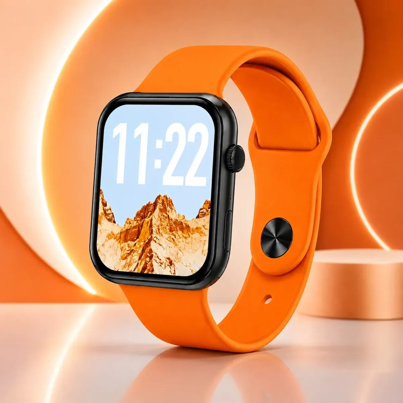 KIT SMARTWATCH BLUETOOTH CON 7 CORREAS Y AUDIFONOS INALAMBRICOS - 5