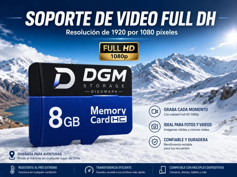 TARJETA MICROSDHC DIEGMARK 8GB CLASE 10 U1 CON ADAPTADOR SD - 6