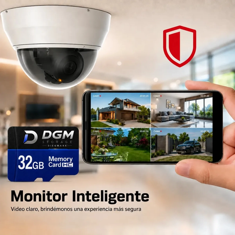 TARJETA MICROSDHC DIEGMARK 32GB CLASE 10 U1 CON ADAPTADOR SD - 6