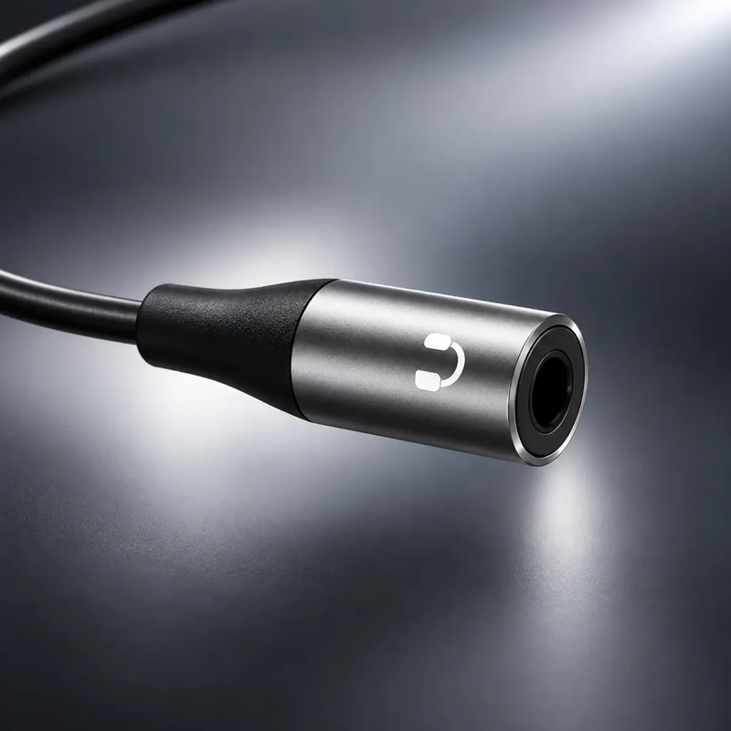 CABLE CONVERTIDOR DE AUDIO USB C A AUXILIAR 3.5 MM HIFI - 6