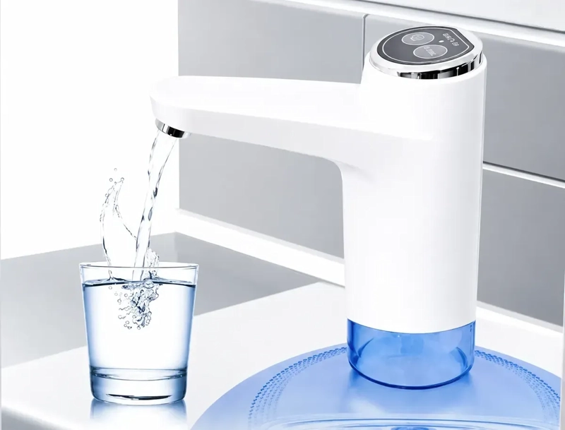 DISPENSADOR DE AGUA ELE CTRICO USB RECARGABLE PARA BIDON DE 20 LITROS - 5