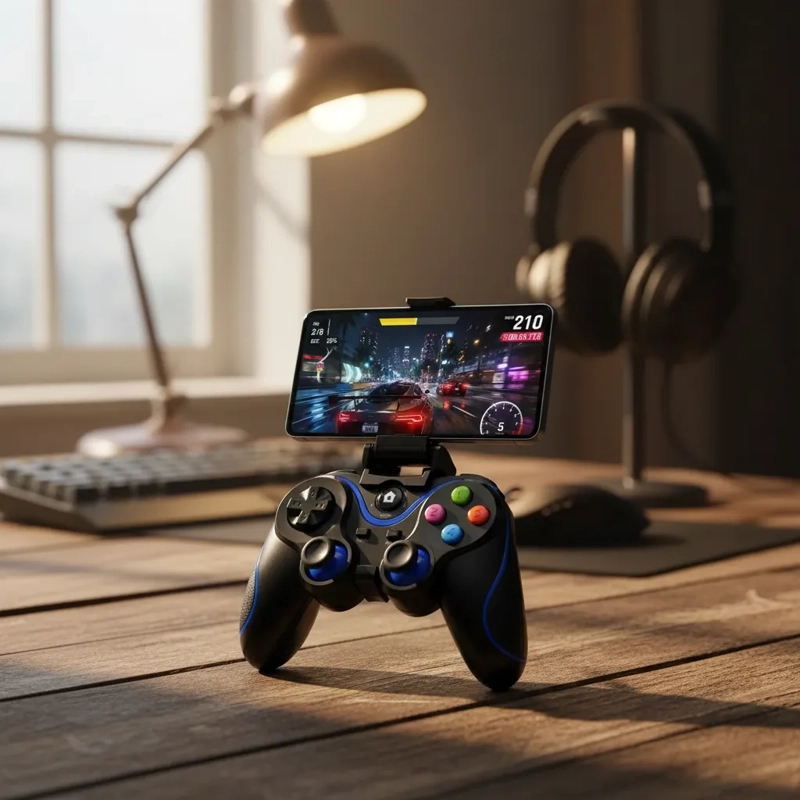 CONTROL JOYSTICK BLUETOOTH INALAMBRICO PARA IPHONE Y ANDROID - 5