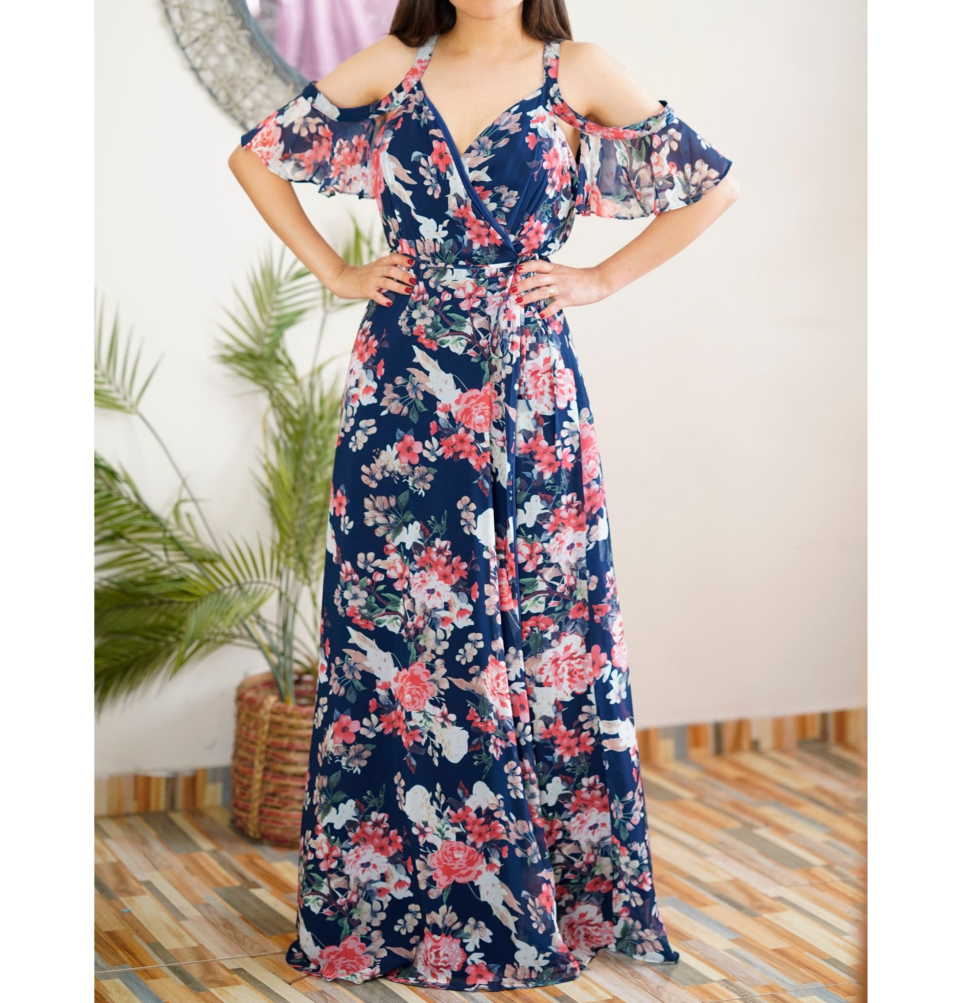 VESTIDO MUJER LUNA FLOREADO MARTHA - 1