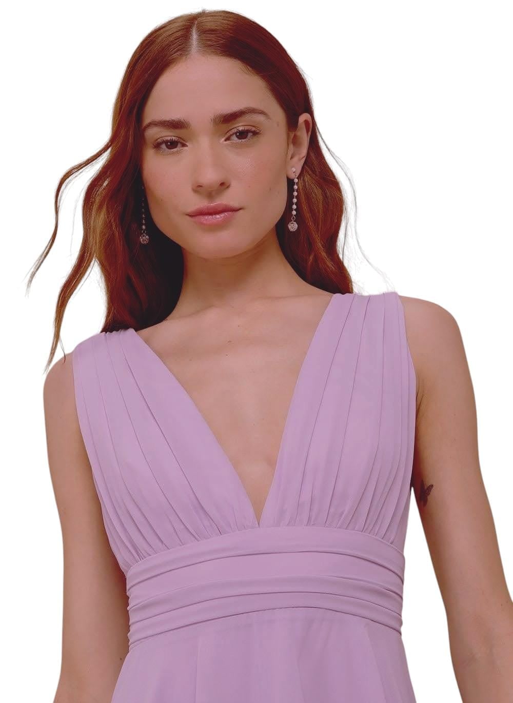 VESTIDO DE FIESTA BRENDA ROSA-LILA - 2