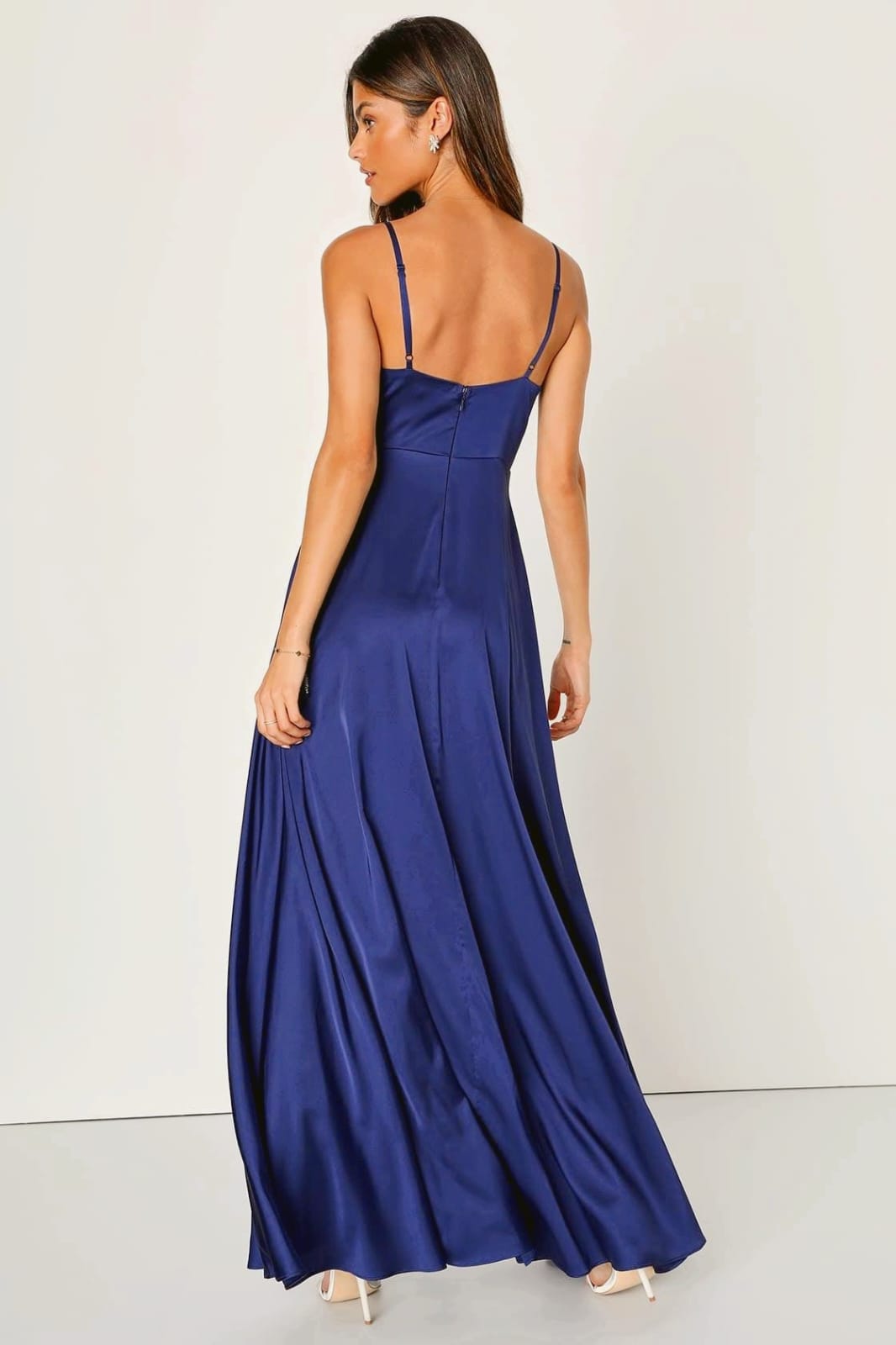 VESTIDO DE FIESTA SIENA EN SATIN - 2