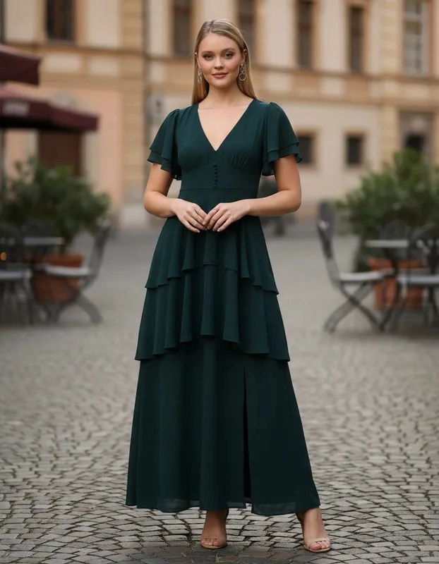 VESTIDO DE FIESTA COLUMBA - 4