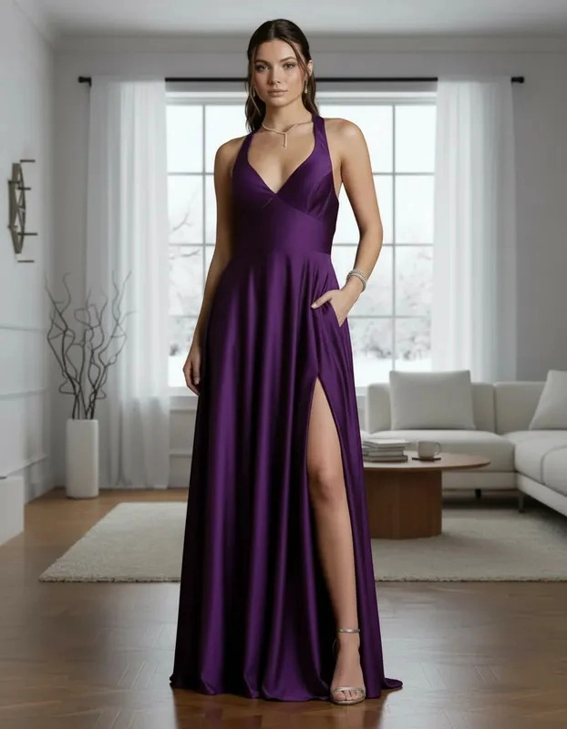 VESTIDO DE FIESTA AQUAMARINA - 5