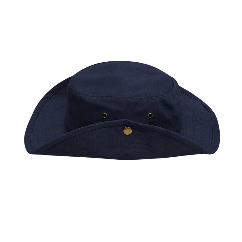 GORRO ALGODÓN INDUSBORD ALA ANCHA TIPO AUSTRALIANO PRELAVADO UV50 - 5
