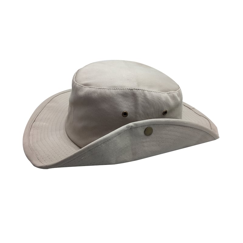 GORRO ALGODÓN INDUSBORD ALA ANCHA TIPO AUSTRALIANO PRELAVADO UV50 - 5