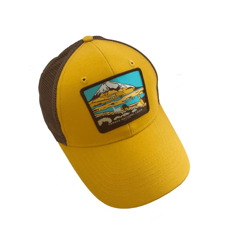 JOCKEY LENGA AMARILLO TRUCKER CANVAS PARQUE NACIONAL LAUCA - 1