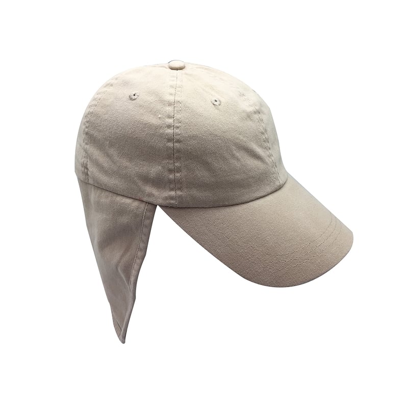 JOCKEY ALGODÓN INDUSBORD LEGIONARIO TW-7500 GW GORRO CON PROTECCIÓN EN CUELLO CON AJUSTE Y UV - 2