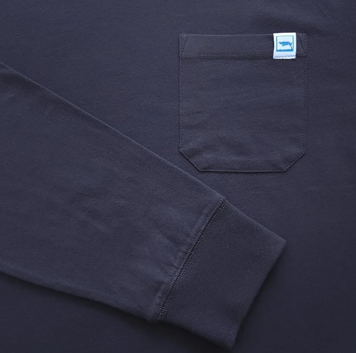 POLERA HOMBRE LARGO COYÁN ALGODÓN ORGÁNICO UV+ LENGA®. - 3