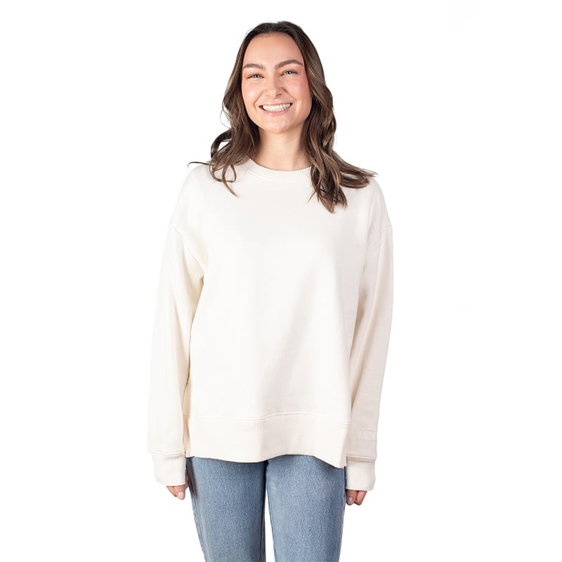 POLERÓN DE MUJER CUELLO REDONDO RAYEN LENGA® SUSTENTABLE - 1