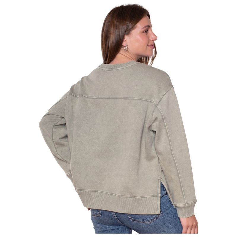 POLERÓN DE MUJER CUELLO REDONDO RAYEN LENGA® SUSTENTABLE - 2