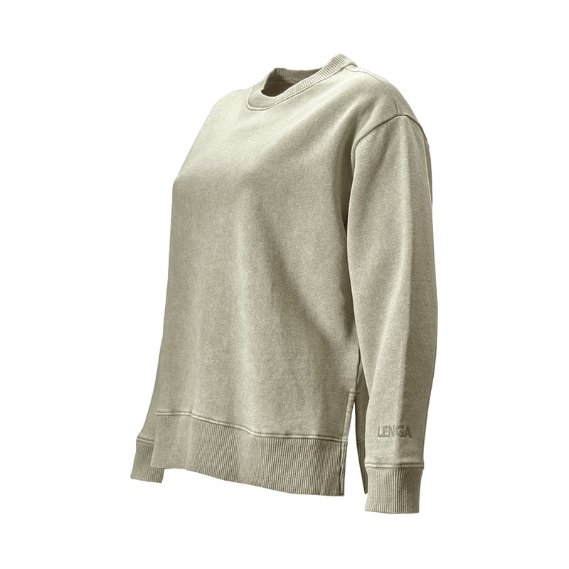 POLERÓN DE MUJER CUELLO REDONDO RAYEN LENGA® SUSTENTABLE - 4