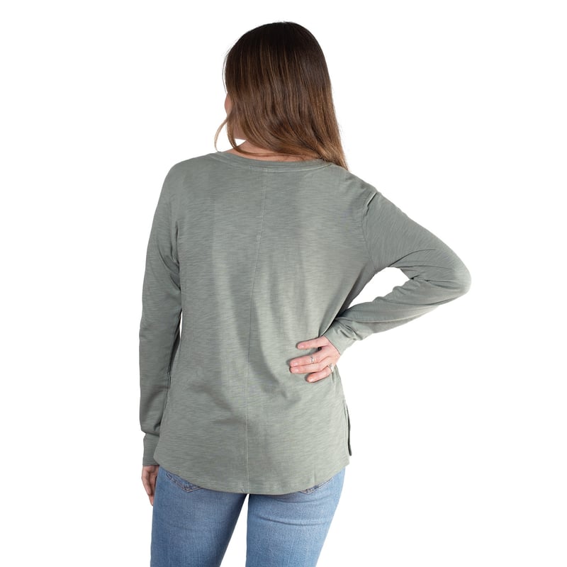 POLERA MAQUI MUJER ESCOTE V LARGO LENGA ® - 2