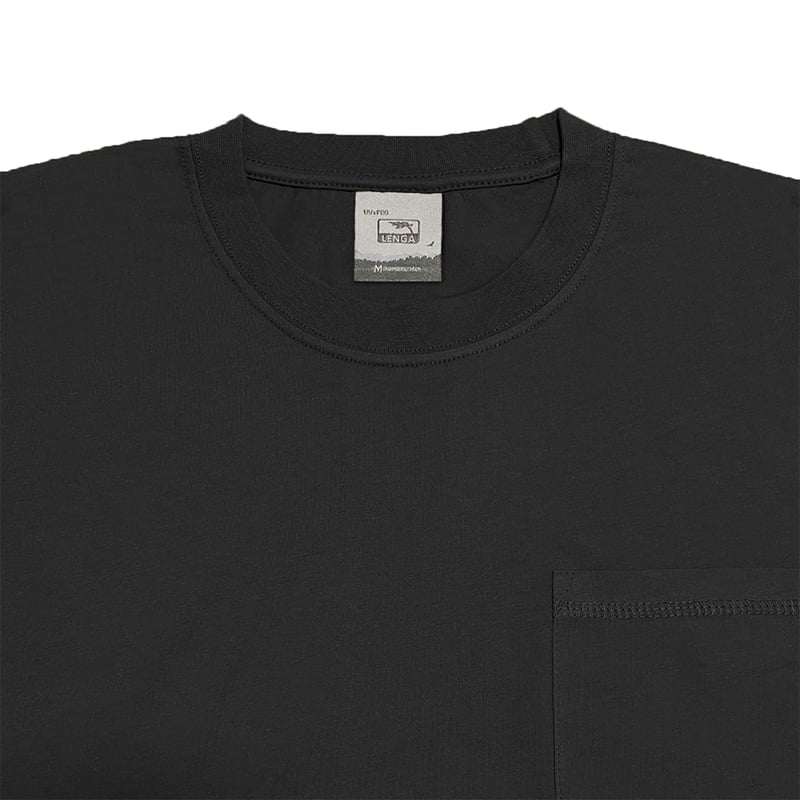 POLERA HOMBRE CORTO CON BOLSILLO QUILLAY - 3