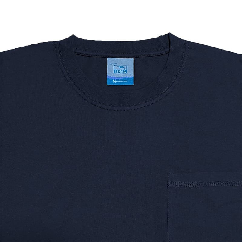 POLERA HOMBRE CORTO CON BOLSILLO QUILLAY - 5
