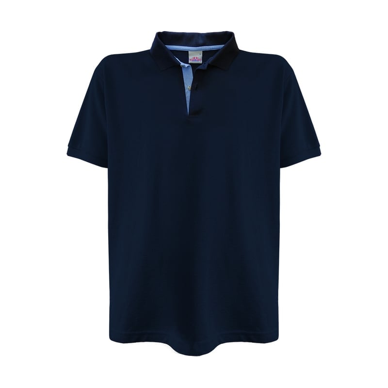 POLERA PIQUÉ SAIL COLLETION DETALLE ESPECIAL EN BOTONERA HOMBRE UV - 1