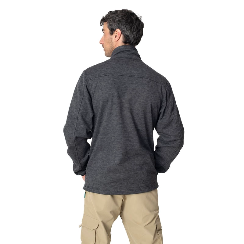 CHAQUETA MICROPOLAR HOMBRE BAKER CIERRE YKK® LENGA® SUSTENTABLE - 2