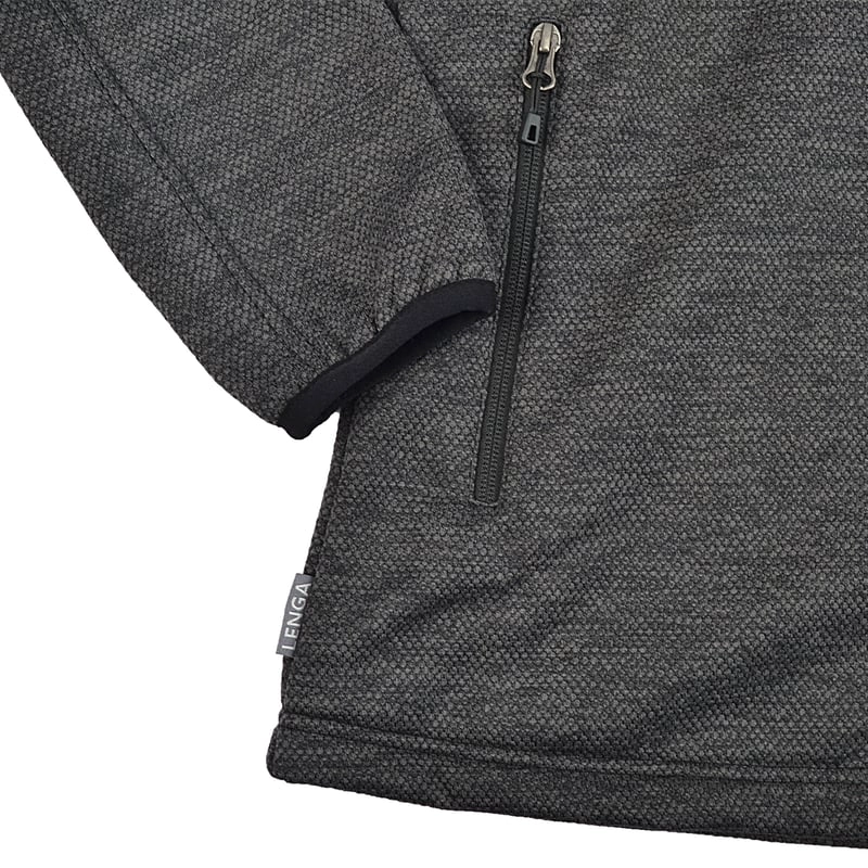 CHAQUETA MICROPOLAR HOMBRE BAKER CIERRE YKK® LENGA® SUSTENTABLE - 4