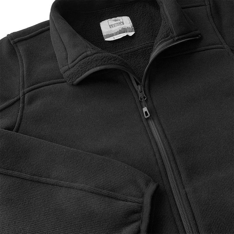 CHAQUETA MICROPOLAR TEJIDO MUJER QUEULAT LENGA ® - 6