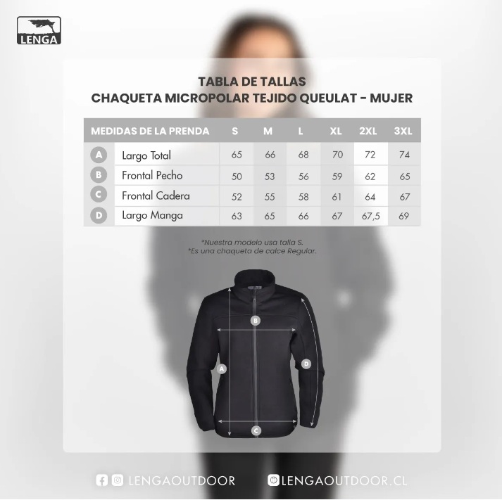 CHAQUETA MICROPOLAR TEJIDO MUJER QUEULAT LENGA ® - 8