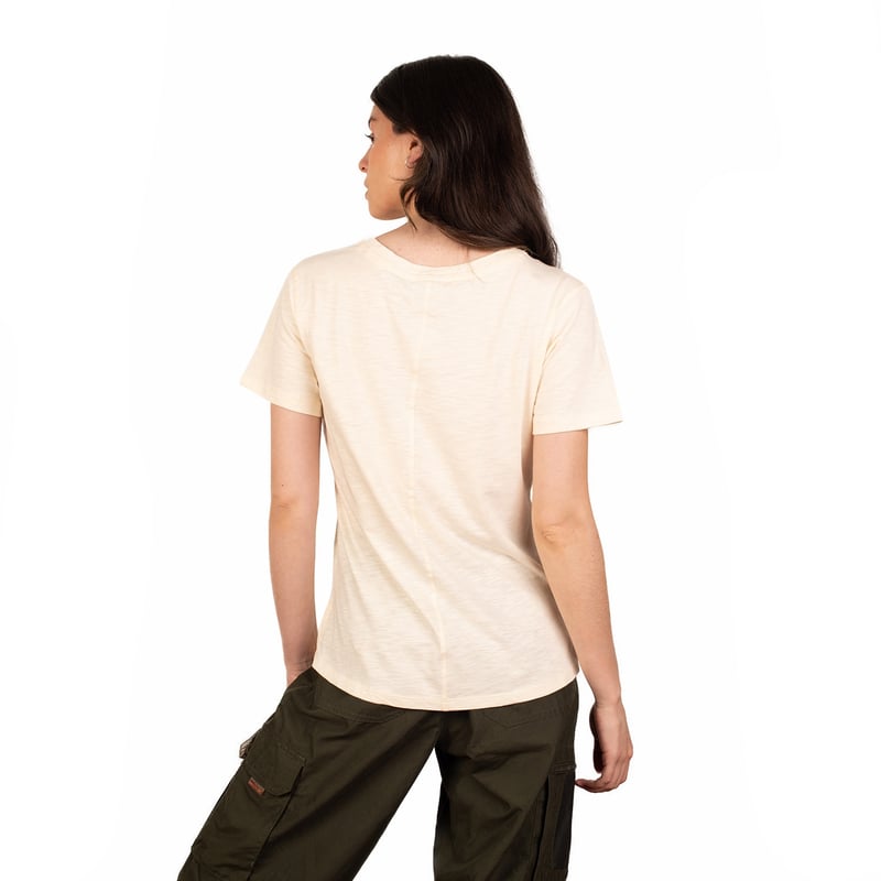 POLERA HUILLI CUELLO REDONDO CORTO SUSTENTABLE LENGA® - 2