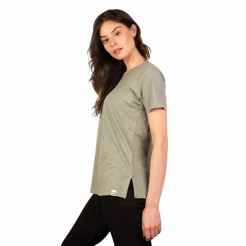 POLERA HUILLI CUELLO REDONDO CORTO SUSTENTABLE LENGA® - 2