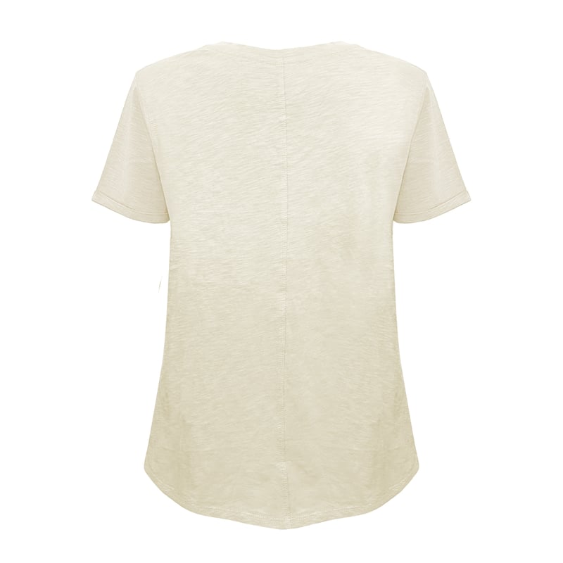 POLERA HUILLI CUELLO REDONDO CORTO SUSTENTABLE LENGA® - 4