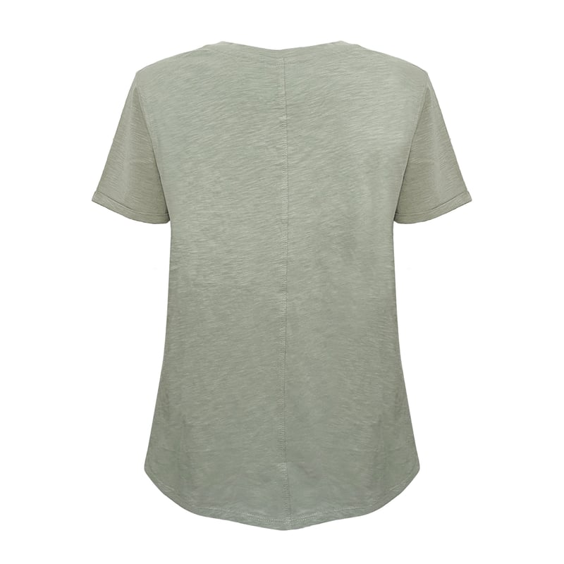 POLERA HUILLI CUELLO REDONDO CORTO SUSTENTABLE LENGA® - 4