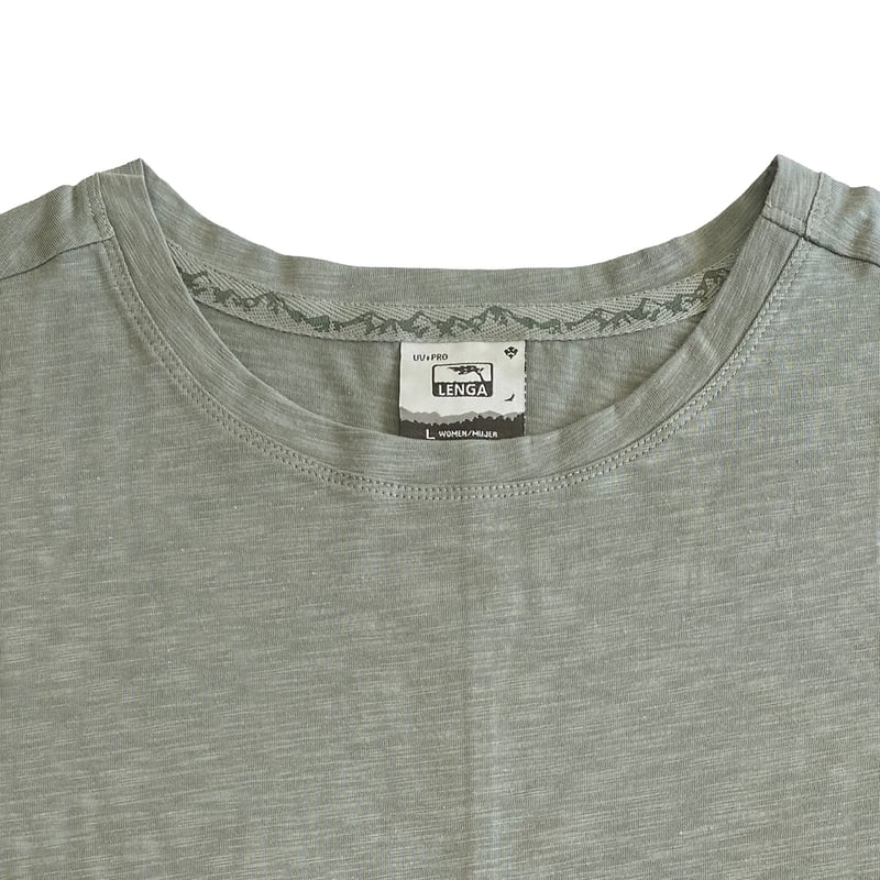 POLERA HUILLI CUELLO REDONDO CORTO SUSTENTABLE LENGA® - 5