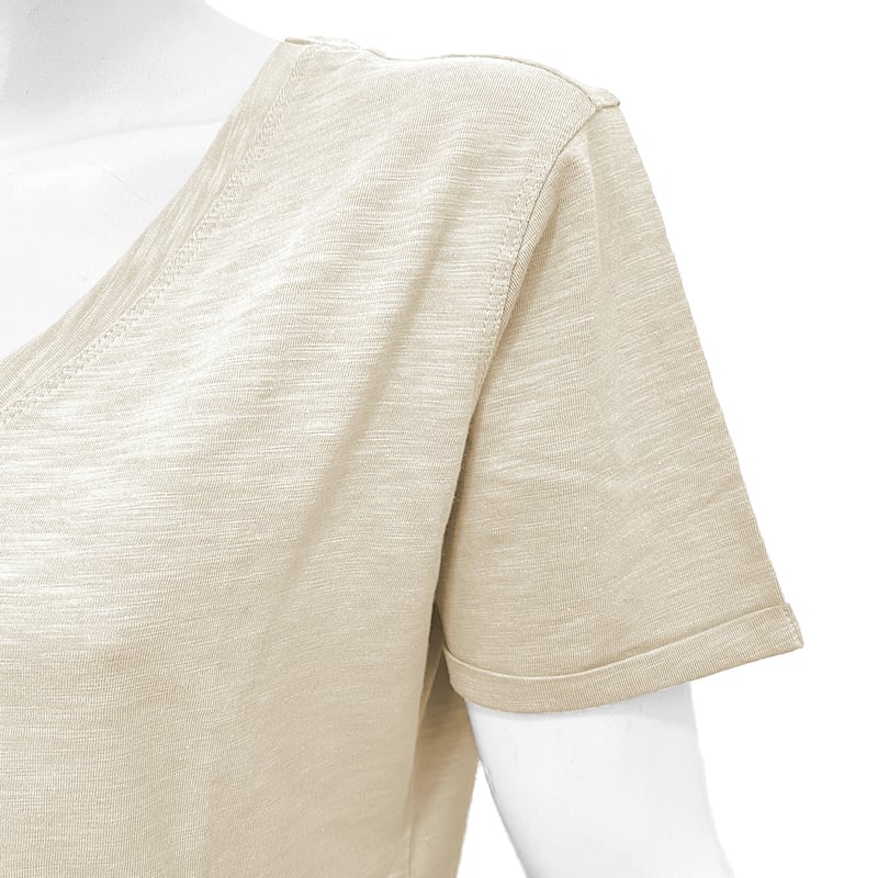 POLERA HUILLI CUELLO REDONDO CORTO SUSTENTABLE LENGA® - 6