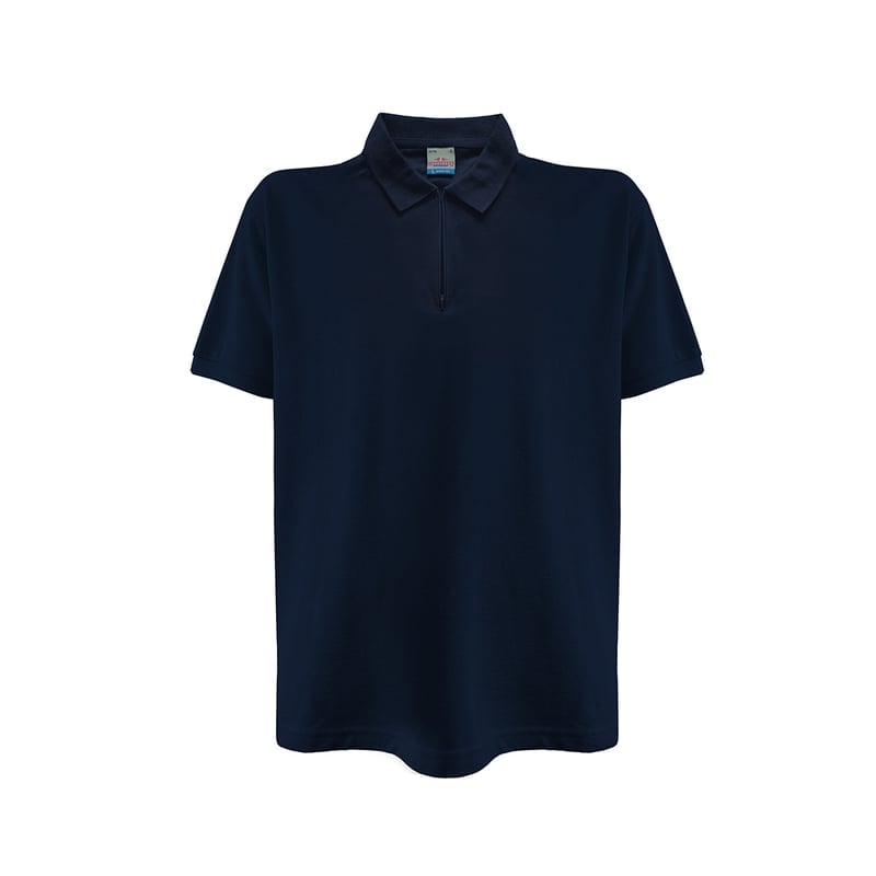 POLERA PIQUÉ HOMBRE PREMIUM MC CON CIERRE INDUSBORD® UV+PRO - 1