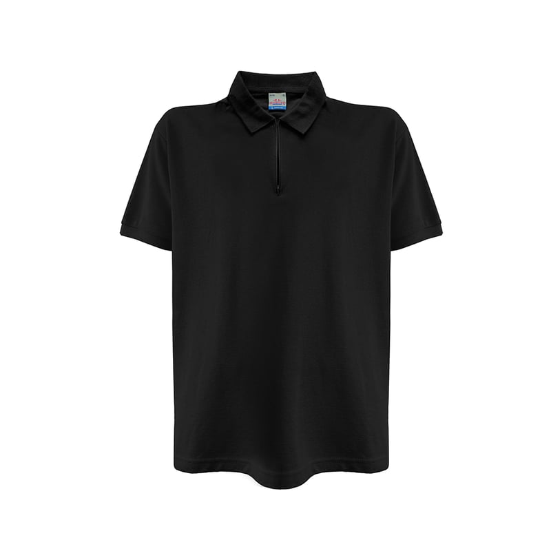 POLERA PIQUÉ HOMBRE PREMIUM MC CON CIERRE INDUSBORD® UV+PRO - 1
