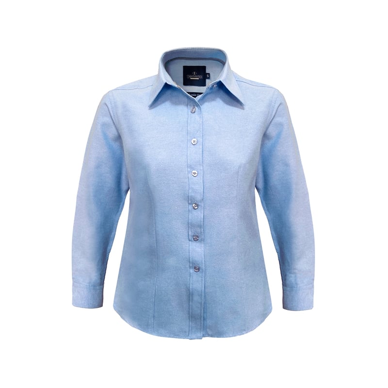 BLUSA OXFORD MUJER PREMIUM LARGO UV INDUSBORD® - 1