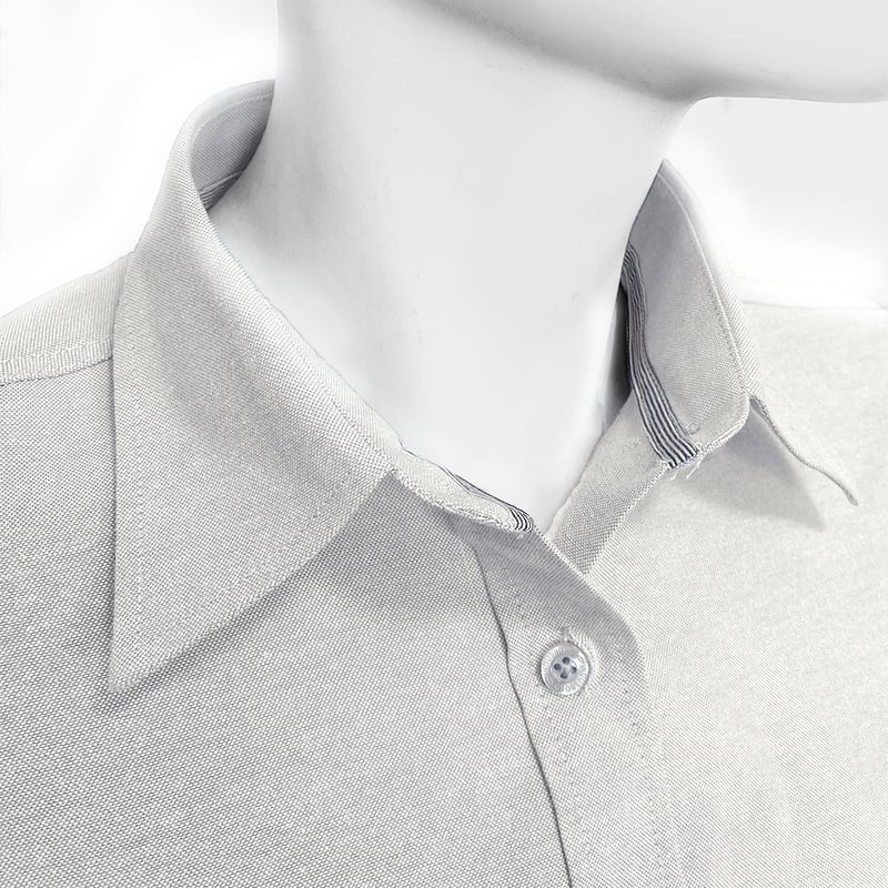 BLUSA OXFORD MUJER PREMIUM LARGO UV INDUSBORD® - 4