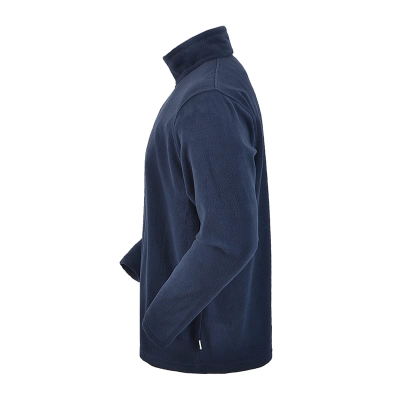 CHAQUETA MICROPOLAR PULLOVER HOMBRE CON CIERRES SBS® SUSTENTABLE - 4