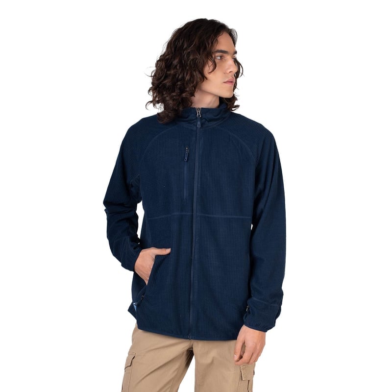 CHAQUETA OUTDOOR HOMBRE LENGA JKTH-1806 TEXTIL MICROPOLAR HYBRID-SHELL - 1