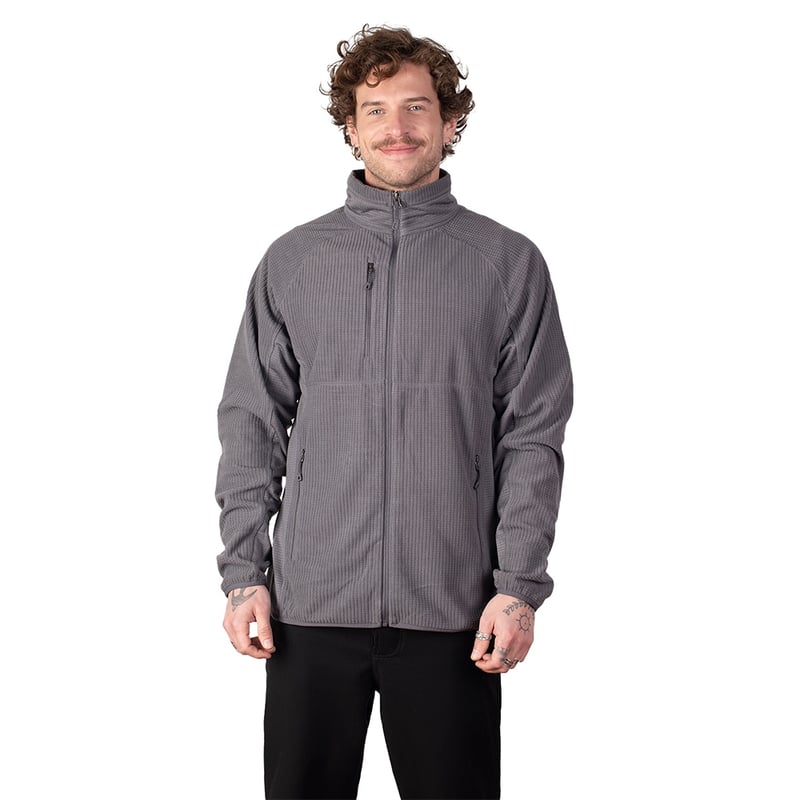 LENGA CHAQUETA OUTDOOR HOMBRE LENGA JKTH-1806 TEXTIL MICROPOLAR HYBRID-SHELL