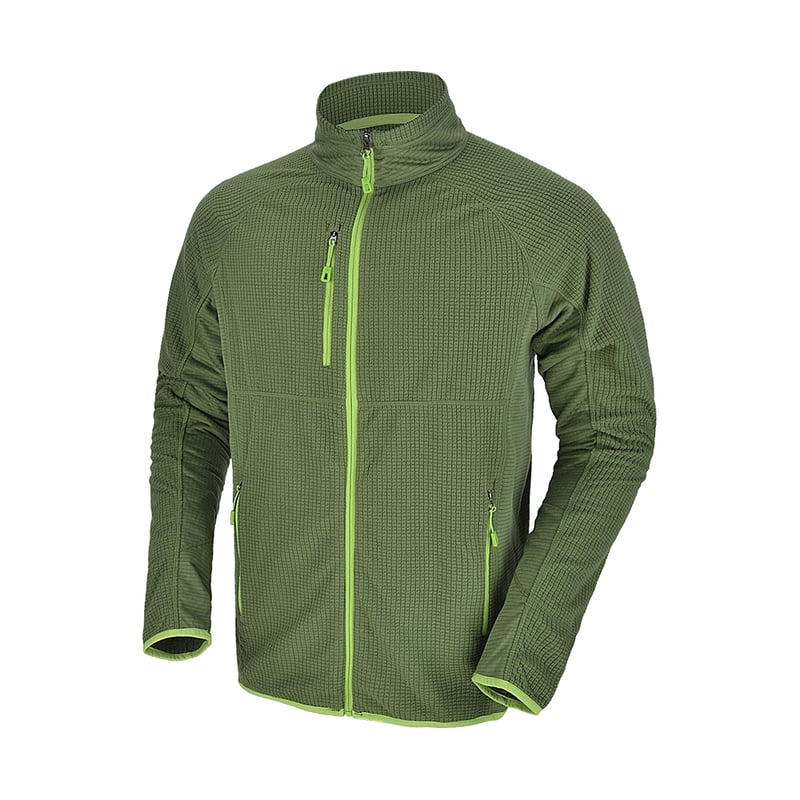 CHAQUETA OUTDOOR HOMBRE LENGA JKTH-1806 TEXTIL MICROPOLAR HYBRID-SHELL - 4